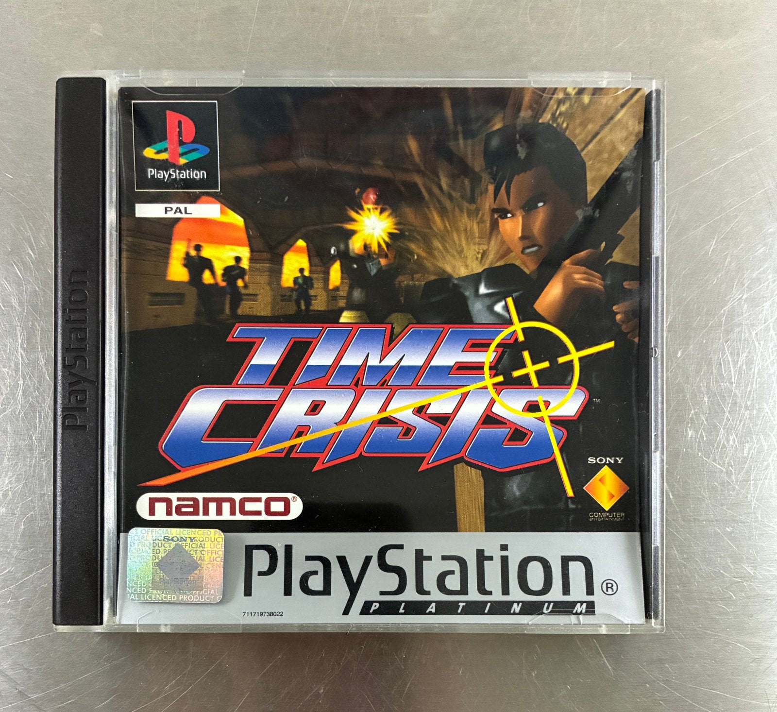 Time Crisis - PlayStation 1 (PS1) - Platinum PAL, Games en Spelcomputers, Games | Sony PlayStation 1, Verzenden, Zo goed als nieuw