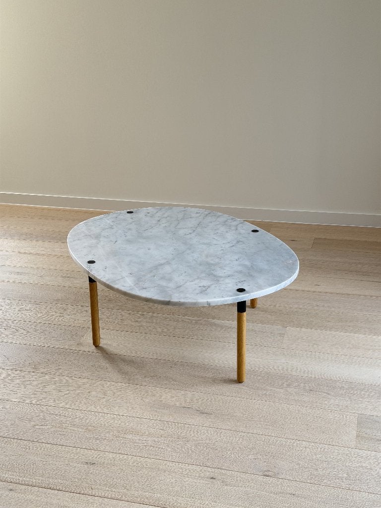 Salontafel Bolia, Ophalen, 50 tot 100 cm, Zo goed als nieuw, Eikenhout