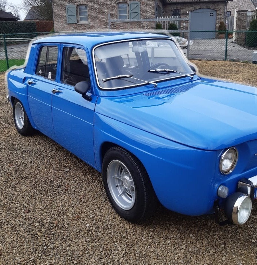Gerestaureerde Renault R8  - motor 5 Alpine - bouwjaar 1971, Autos, Renault, Autres modèles, Achat, Boîte manuelle, Noir