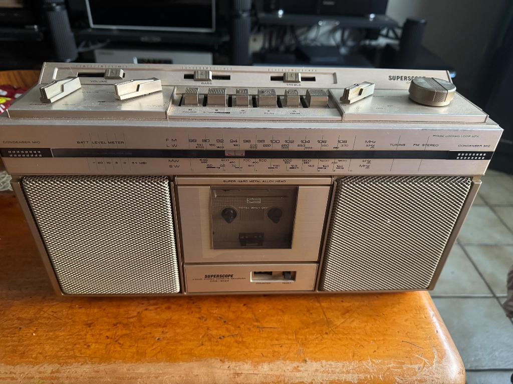 Superscope CRS-3024, Enlèvement, Comme neuf, Radio