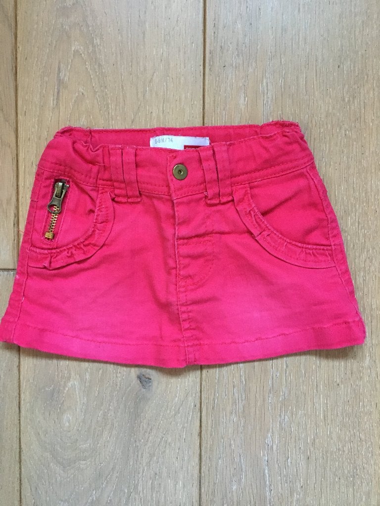 rokje jeans roos name it maat 74, Meisje, Jurkje of Rokje, Name-It, Ophalen of Verzenden