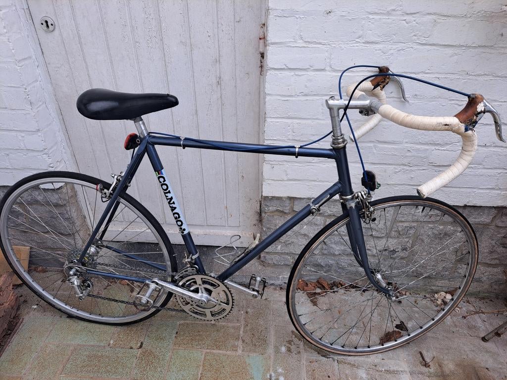 Vélo super classique 1970 Campagnolo Nuovo record Colnago It, 55 à 59 cm, Enlèvement, Selle Italia, Années 60 ou plus récent