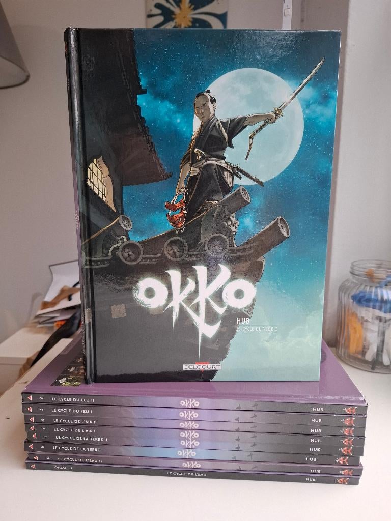 OKKO HUB TOMES 1 à 9 TRES BON ETAT TOUS EO!!, Livres, Série complète ou Série, Enlèvement ou Envoi, Comme neuf