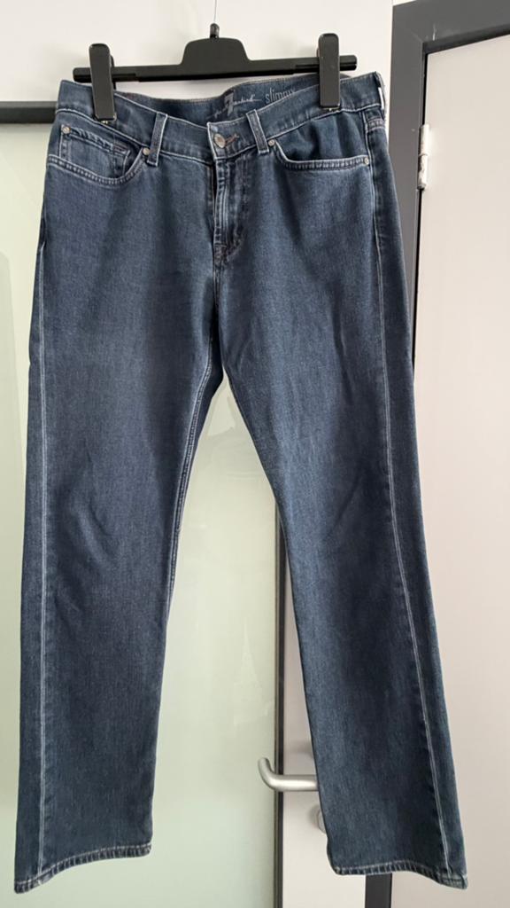 Jeans 7 for all mankind, Kleding | Heren, Spijkerbroeken en Jeans, Ophalen of Verzenden, Gedragen, Blauw, W32 (confectie 46) of kleiner