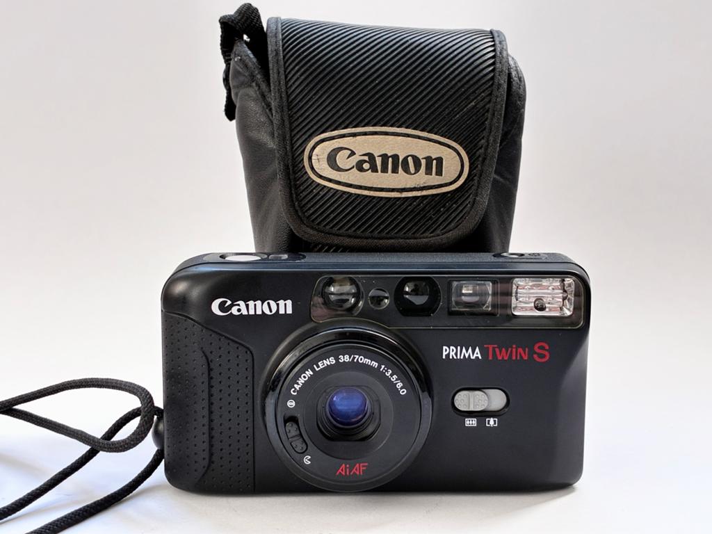 Canon Prima Twin S Analoge Point And Shoot, Ophalen of Verzenden, Zo goed als nieuw, Canon