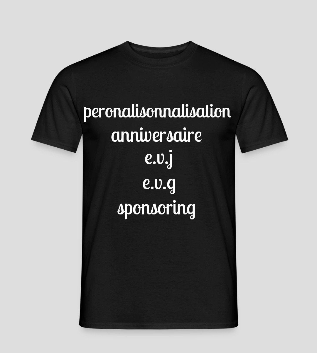 Tshirt personnalisé, Neuf, Autocollants et Photos