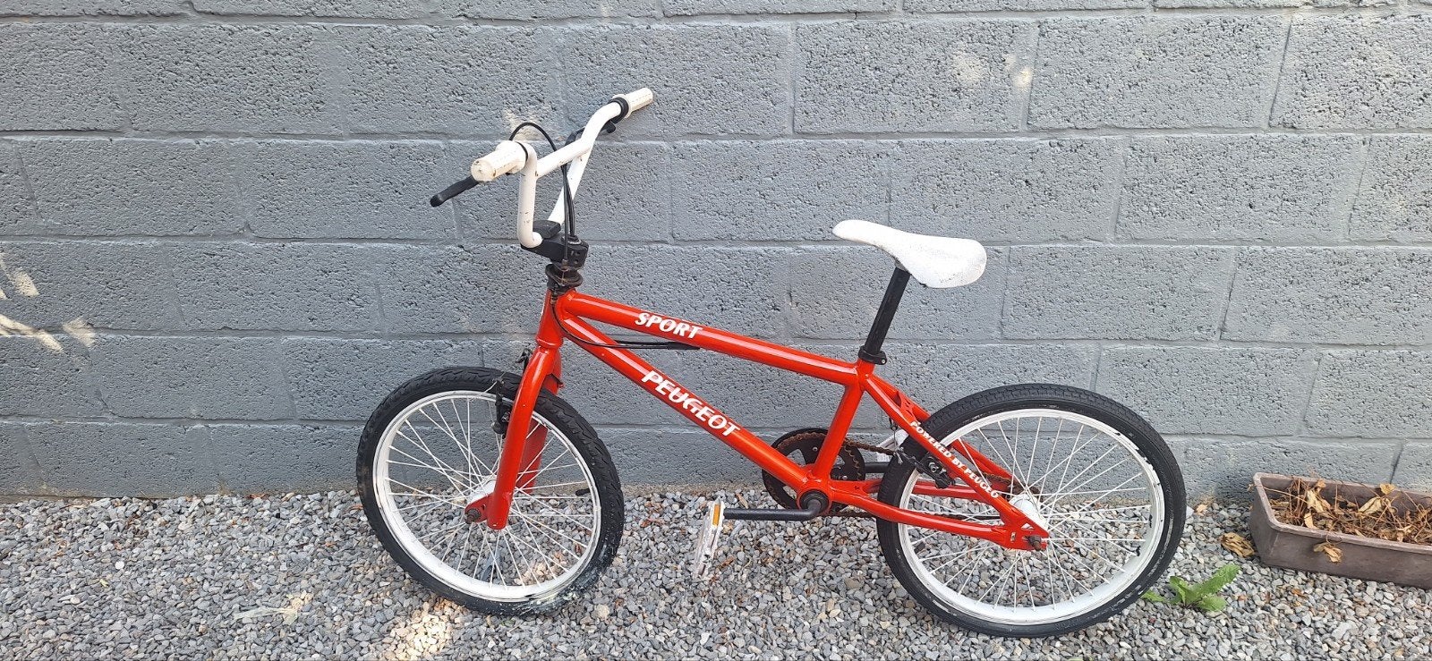 vèlo bmx, Enlèvement, Utilisé