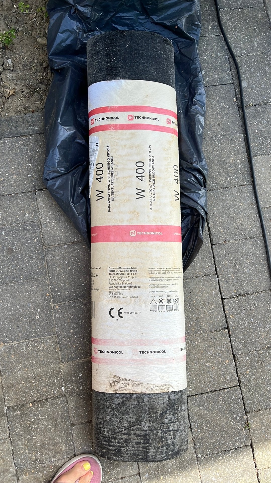 Bitumineus plat dak, Doe-het-zelf en Bouw, Overige materialen, Nieuw, 15 m² of meer, Ophalen