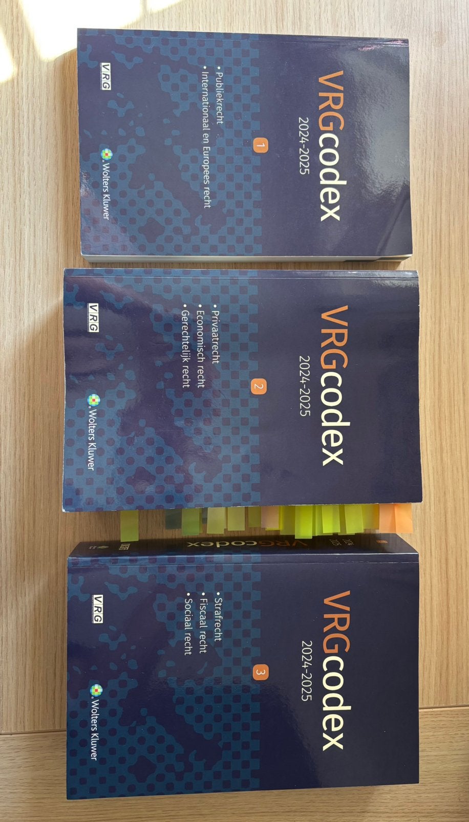 Vrg codex, Envoi, Comme neuf