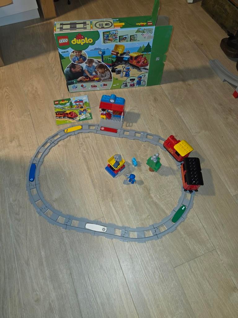 Ensemble de train à vapeur Lego Duplo, Enlèvement ou Envoi, Duplo
