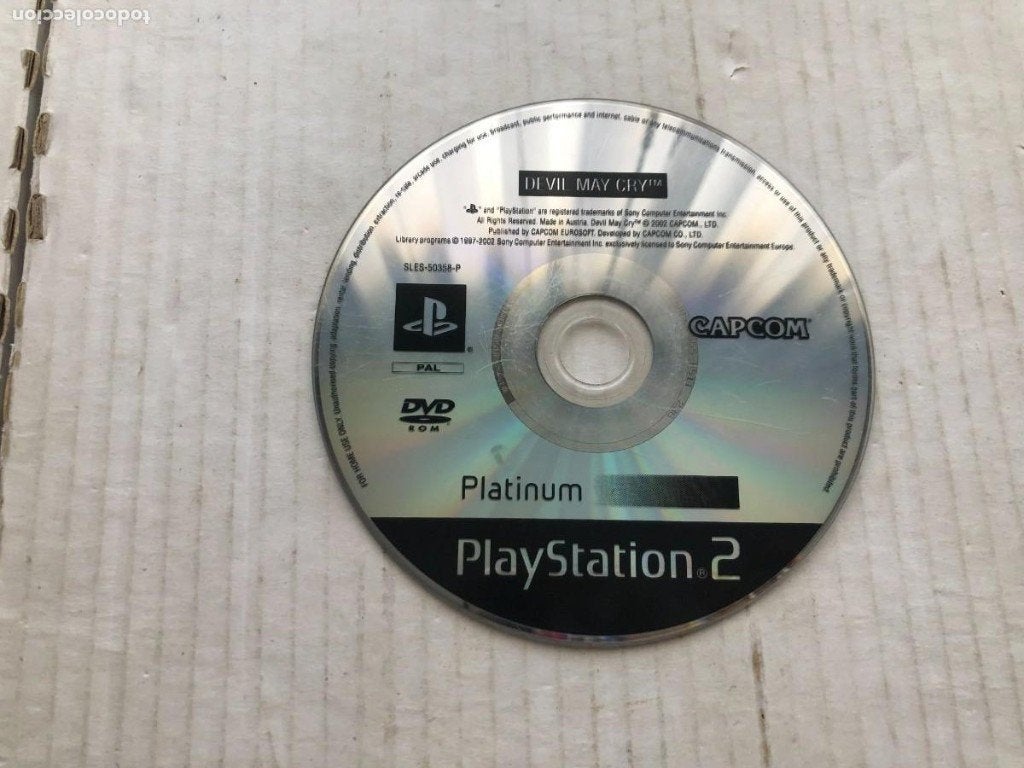 Devil May Cry Platinum (disque uniquement), Consoles de jeu & Jeux vidéo, Jeux | Sony PlayStation 2, Enlèvement ou Envoi, 1 joueur
