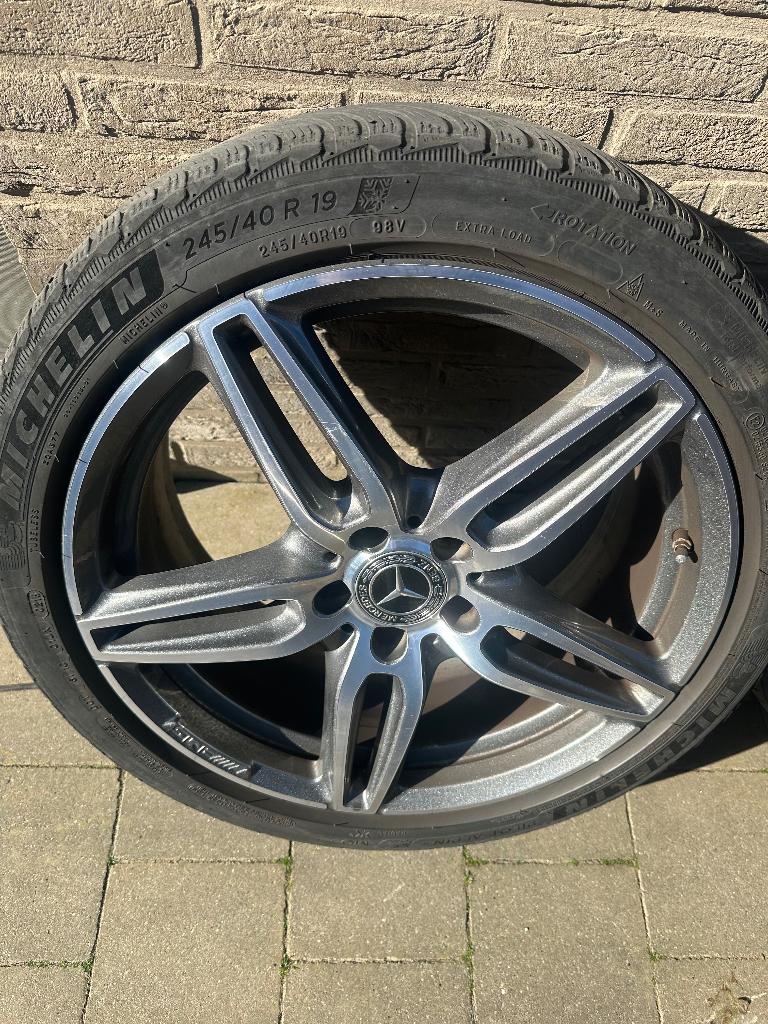 originele amg velgen e klasse (W213), Auto-onderdelen, Banden en Velgen, Ophalen, 19 inch, Velg(en), Overige