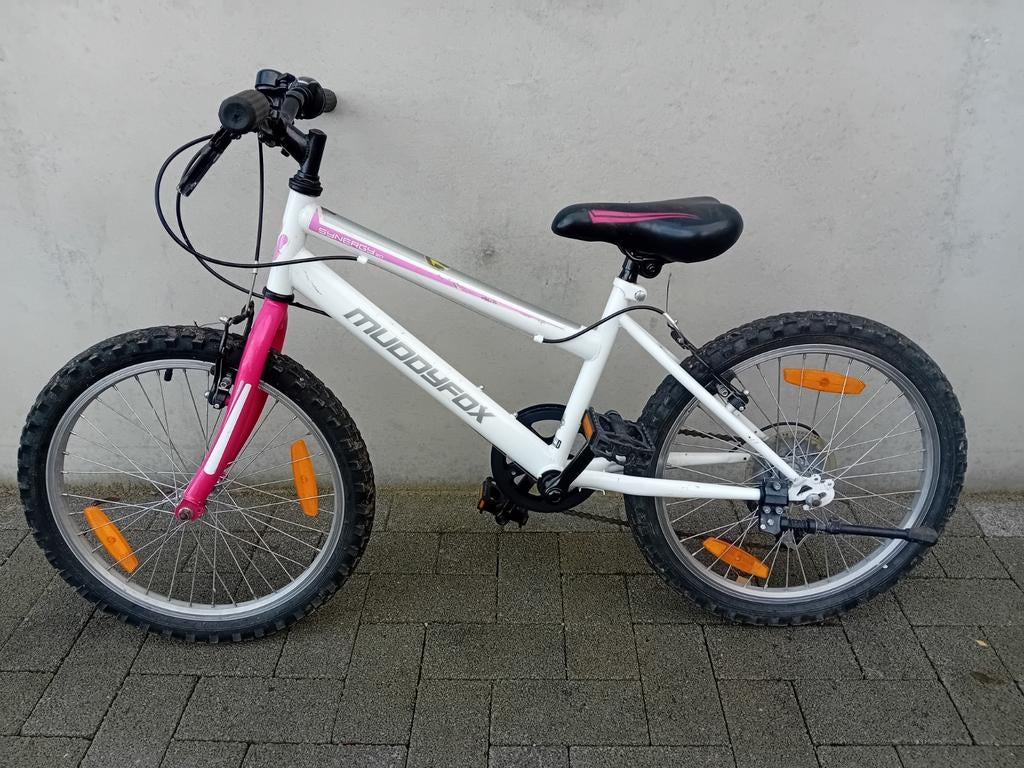 Kinderfiets MTB Muddyfox 20inch 6 Shimano versnellingen 🚴‍, V-brakes, 16 à 20 pouces, Enlèvement, Utilisé