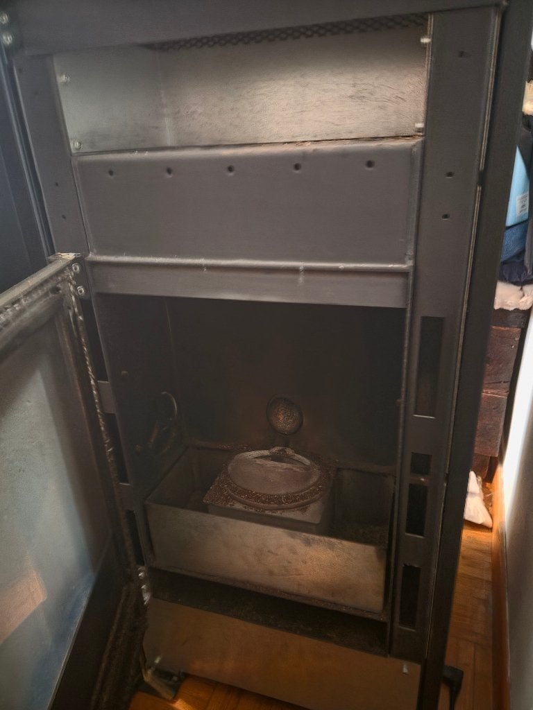 QUBIC SAEY 8 kW  Pellet kachel, Ophalen, Zo goed als nieuw, Kachel