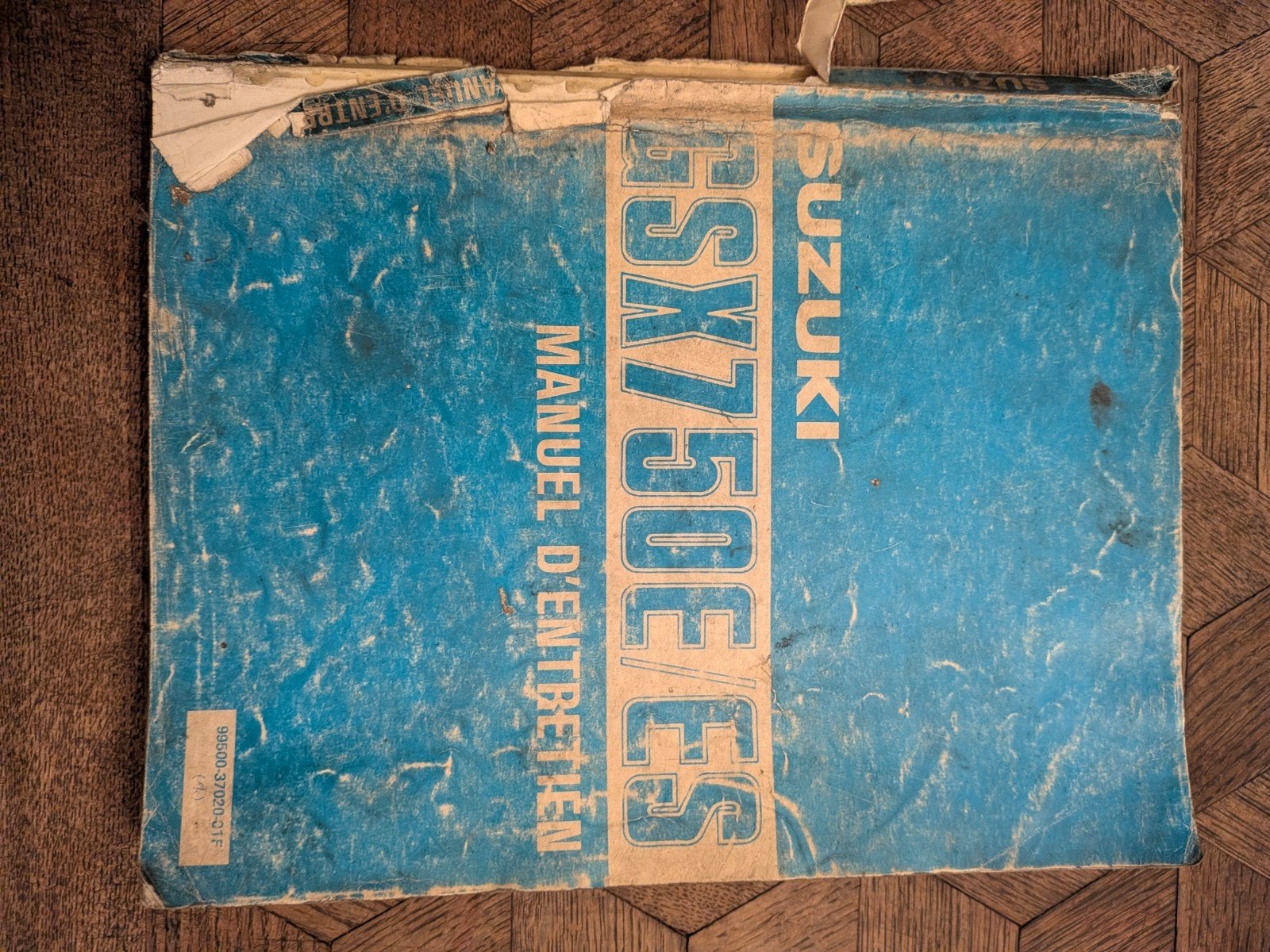 Manuel d'entretien Suzuki GSX750E/ES 1983, Enlèvement, Suzuki