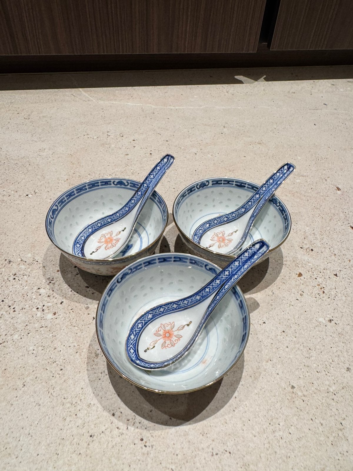 3 delig Chinees set, Antiek en Kunst, Ophalen