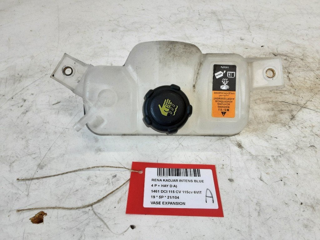 VASE D'EXPANSION Renault Kadjar (RFEH) (01-2015/-), Autos : Pièces & Accessoires, Renault, Mevr. I. Hauben, Utilisé, Rue de l'Espoir 34 34
4030  GRIVEGNÉE, BE