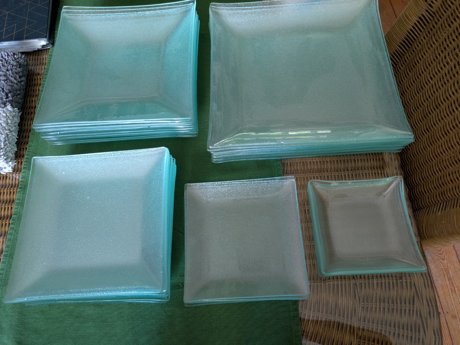 glazen servies, Huis en Inrichting, Keuken | Servies, Ophalen, Glas of Glazen, Modern, Glas