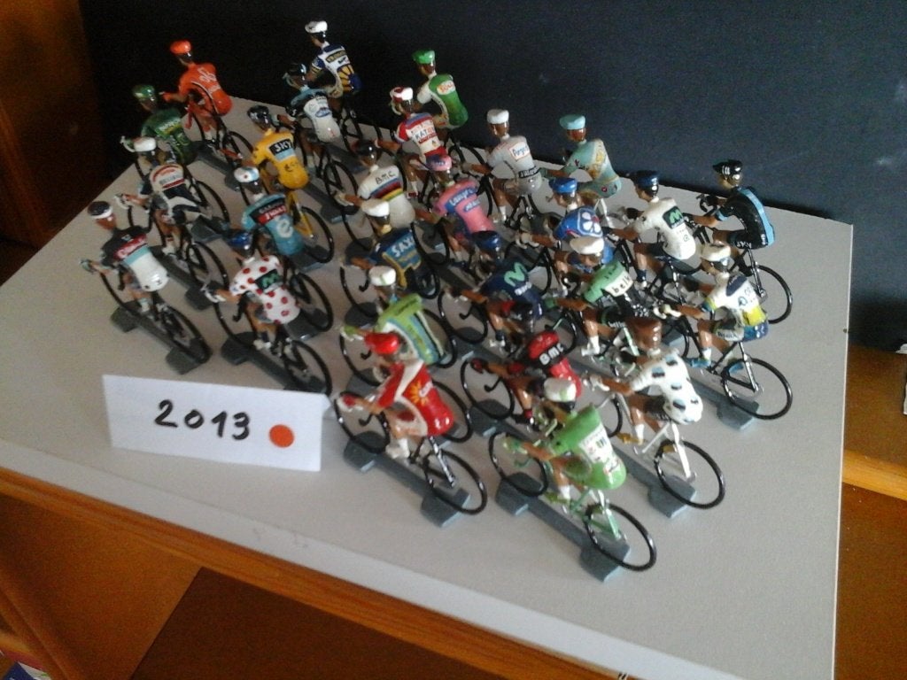 CYCLISTES TOUR DE FRANCE  2013, Envoi