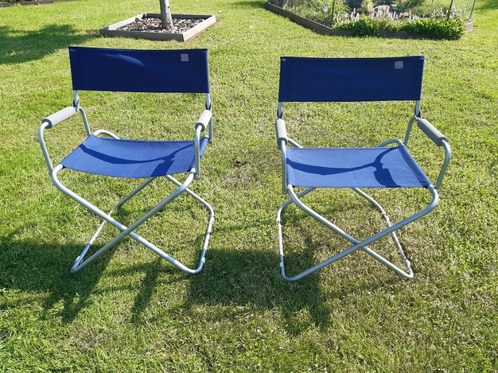 2 lafuma stoelen, Caravans en Kamperen, Ophalen
