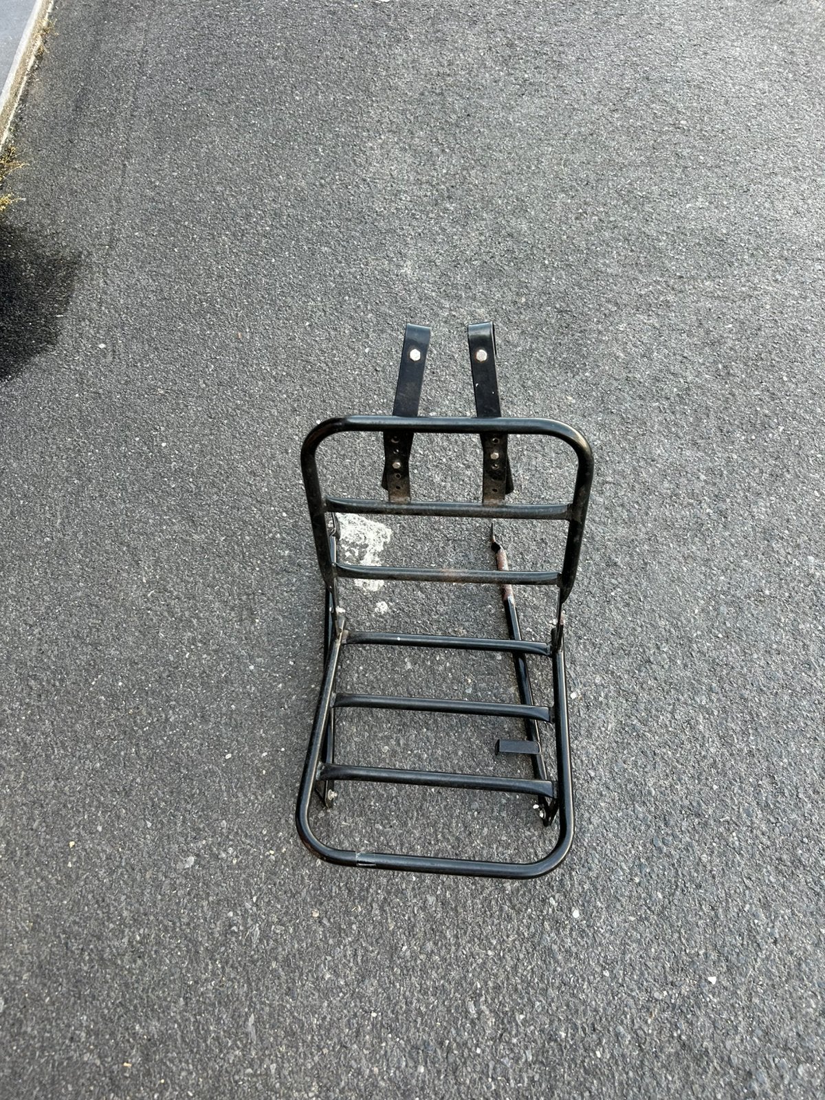 Bagagedrager fiets, Ophalen, Gebruikt