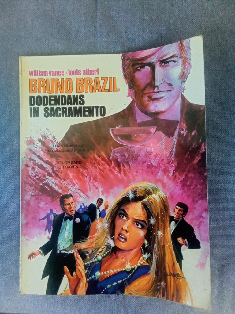 Stripverhaal Bruno Brazil (1ste druk 1974), Verzenden