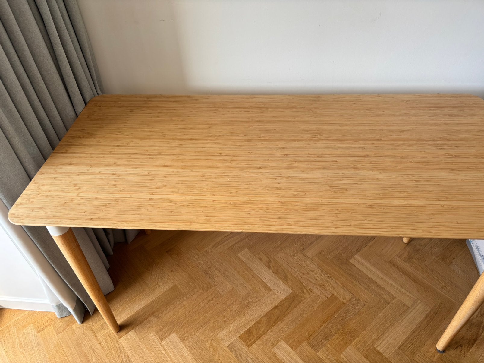 IKEA houten bureau, Ophalen, Demontabel, Hout, Zo goed als nieuw