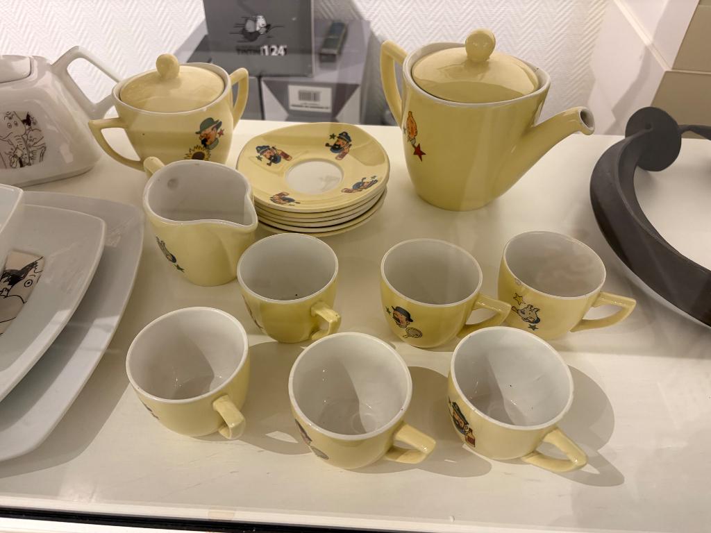 Kuifje servies Ceranord, Enlèvement, Tintin, Comme neuf, Ustensile