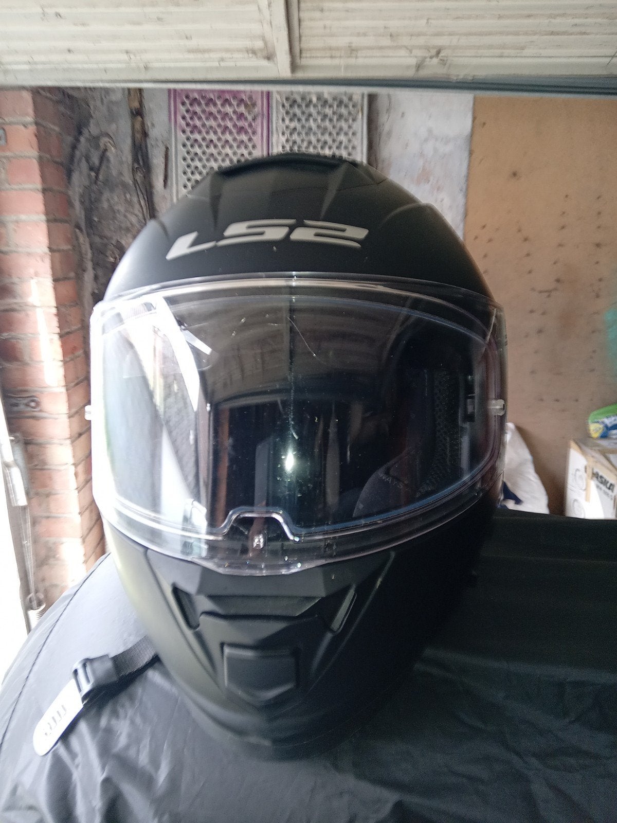 STORM matt integraalhelm voor moto/scooter, Motoren, Overige merken, Ophalen of Verzenden, Tweedehands, XXL