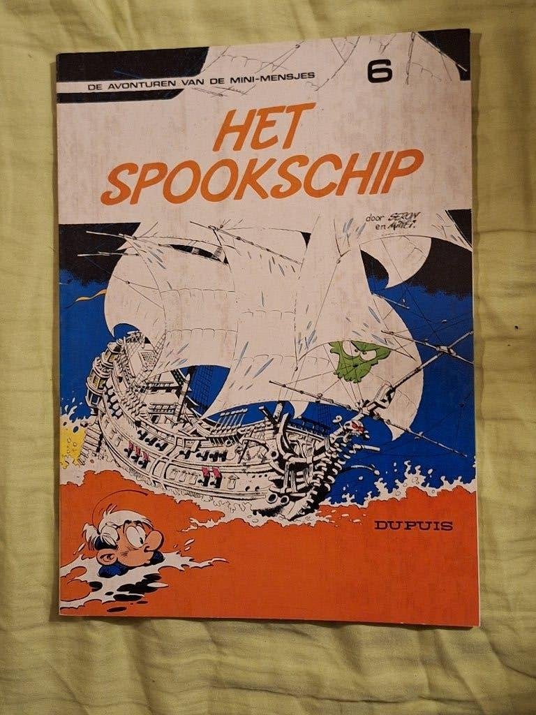 de minimensjes 6: het spookschip, Eén stripboek, Ophalen of Verzenden, Gelezen