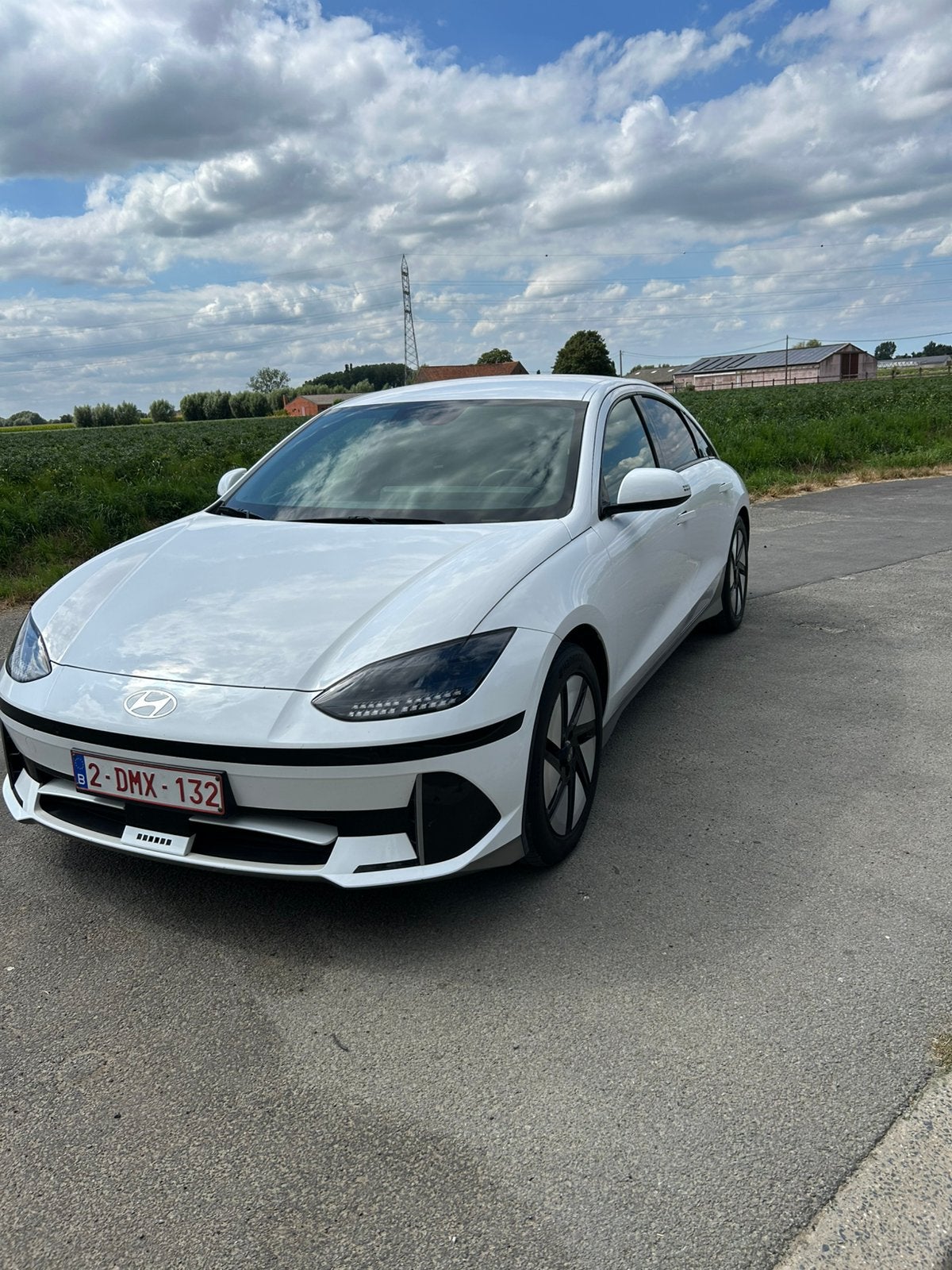 Hyundai Ioniq 6, Auto's, Automaat, Stof, Euro 6, Wit