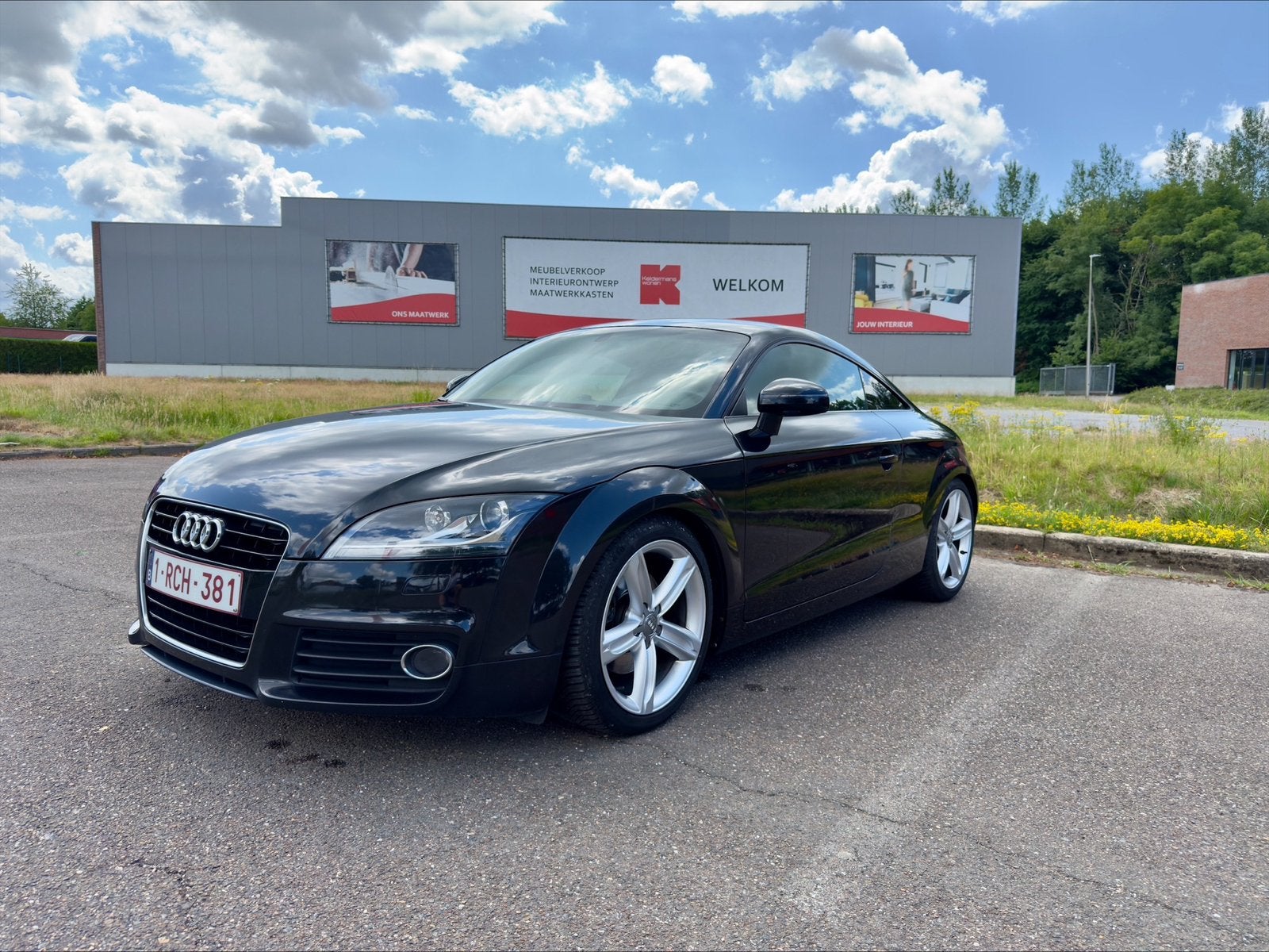 Audi TT Coupé 1.8 TFSI automatique — Excellent état, Cuir, Système audio, Noir, 159 g/km