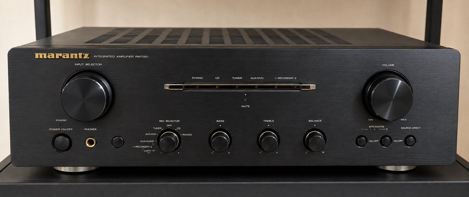 Amplificateur stéréo intégré Marantz PM7001 - noir, Enlèvement, Comme neuf, Stéréo, Marantz