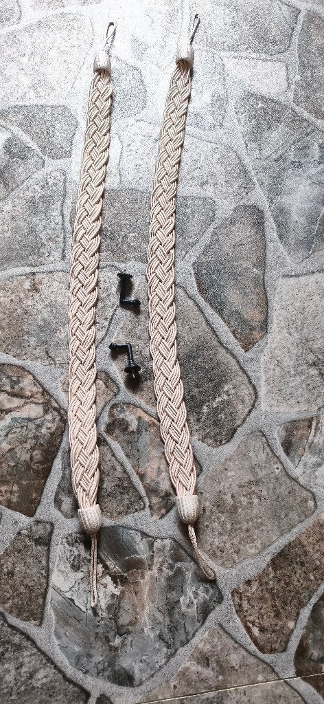 cordons pour tentures, Maison & Meubles, Enlèvement ou Envoi, Comme neuf, Beige, Autres types