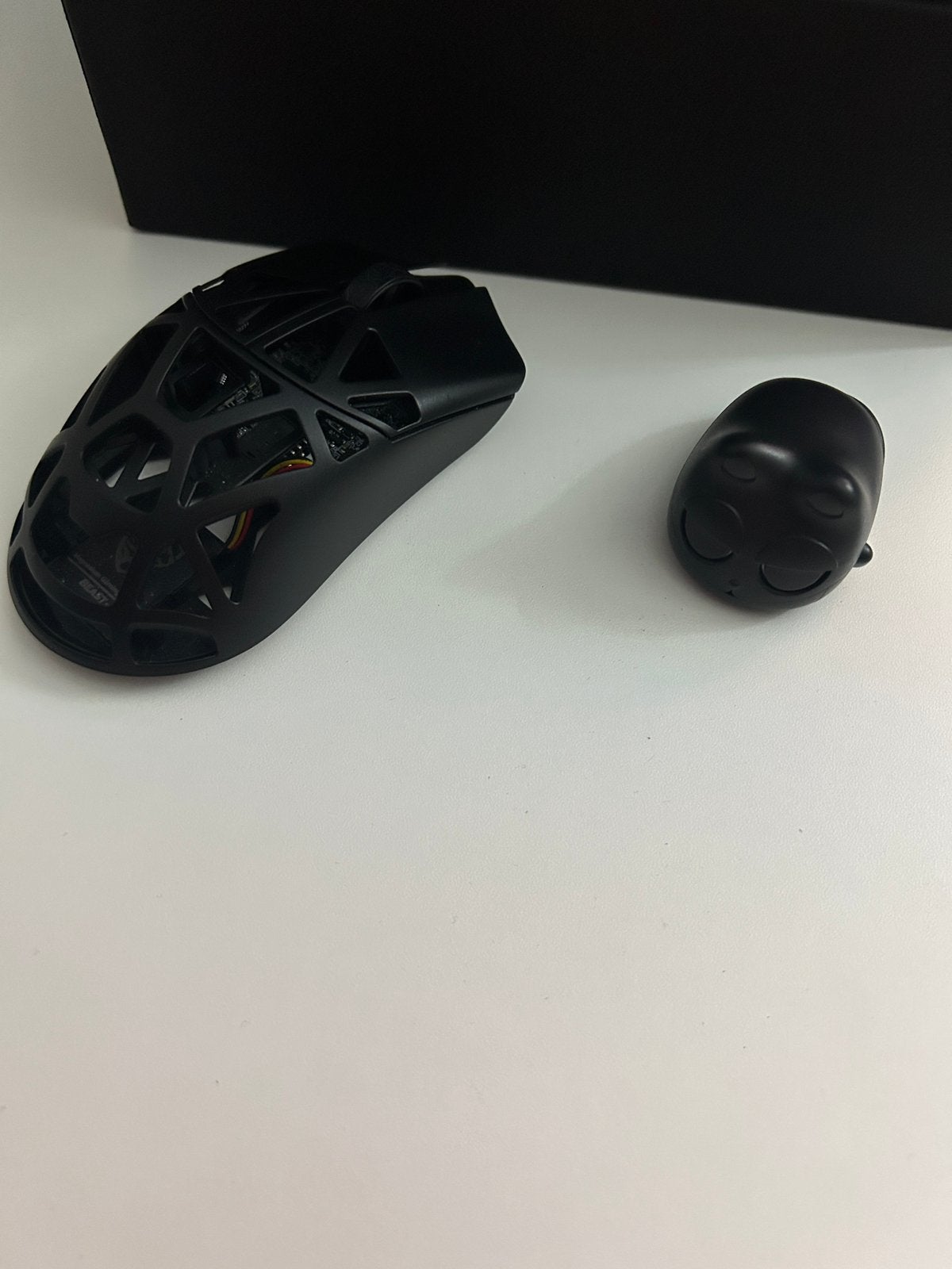 Wlmouse Beast x mini pro, Computers en Software, Muizen, Ophalen, Zo goed als nieuw, Muis, Ergonomisch