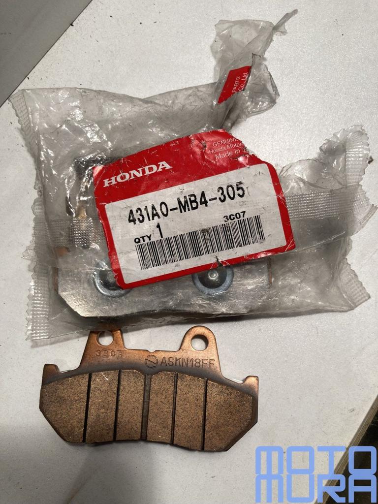 Originele Honda remblokken set Honda CBR 750 1000 VFR XL tra, Motos, Neuf, -, -, -