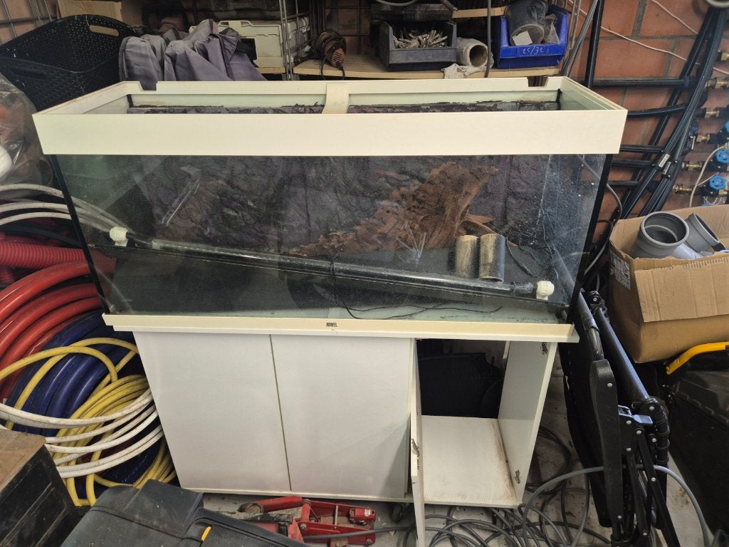 juwel 250, Aquarium vide, Enlèvement, Utilisé, Couvercle inclus