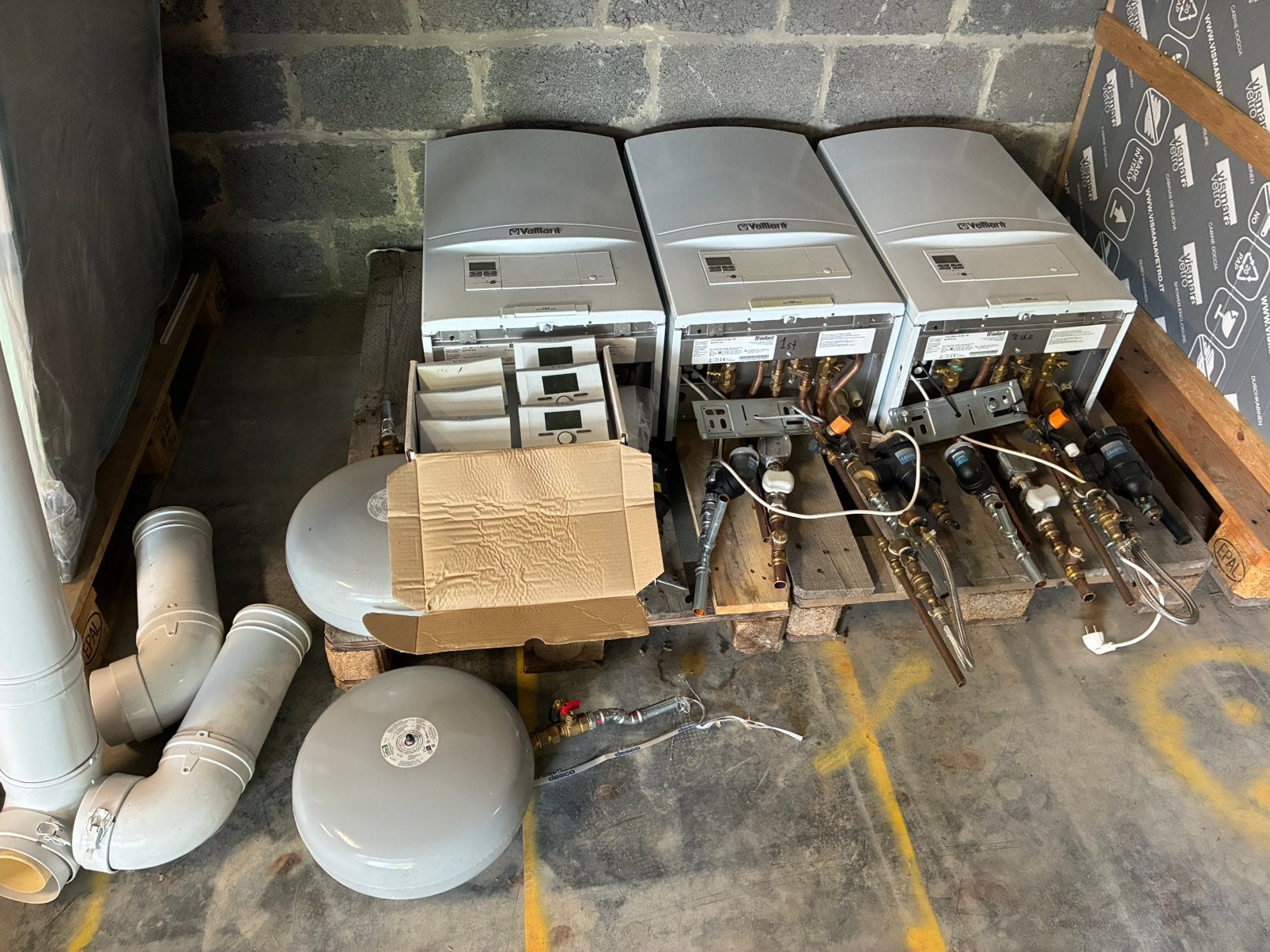Verwarmingsketel, Enlèvement, Utilisé, Chaudière CC ou Chaudière combinée
