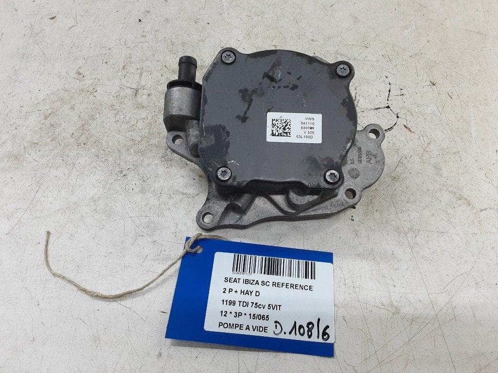 Vacuumpomp Seat Ibiza/WV Polo/Skoda Fabia/Audi, Ophalen, Audi