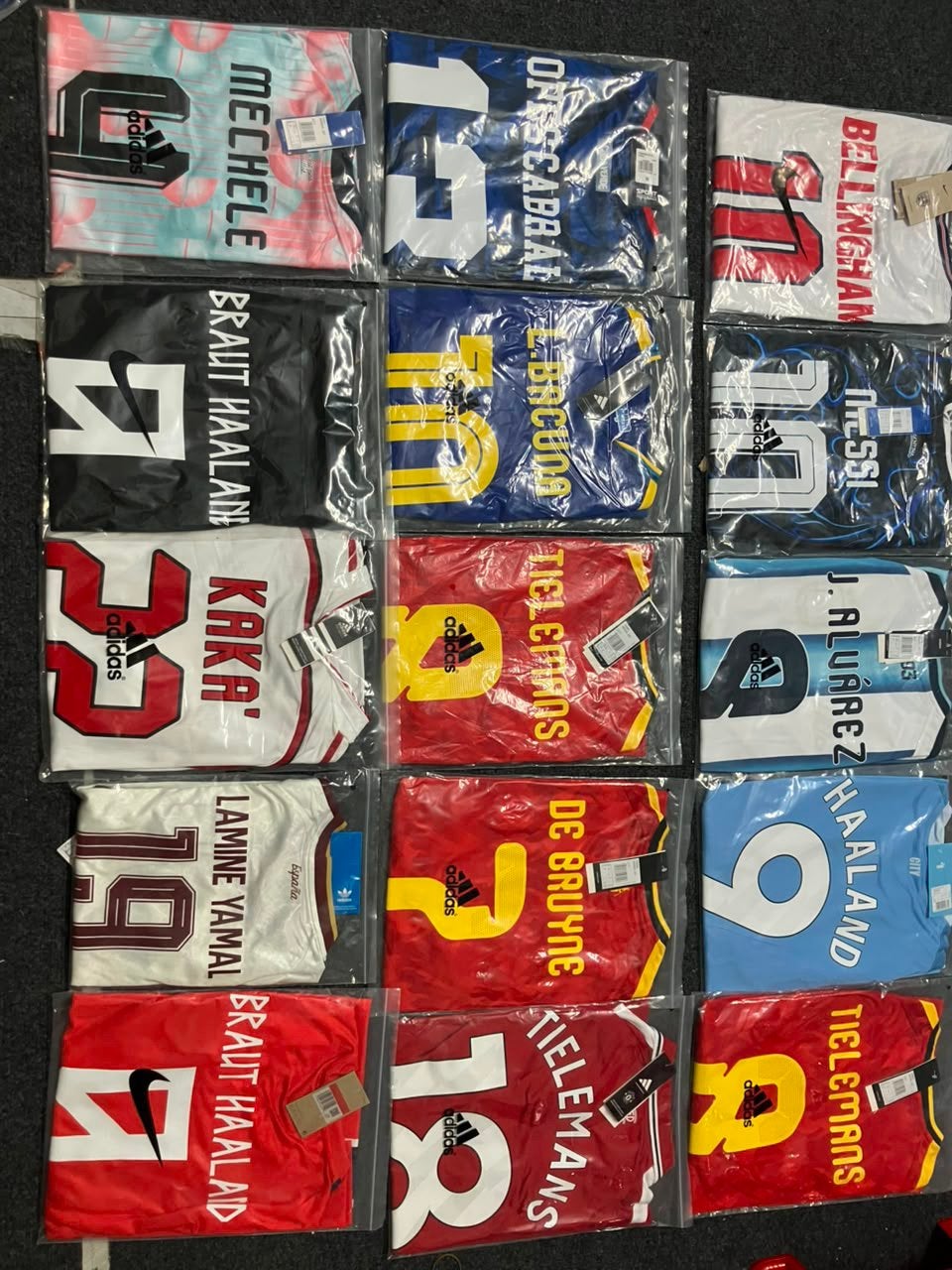 Voetbalshirts (naar keuze), Enlèvement, Neuf, Maillot