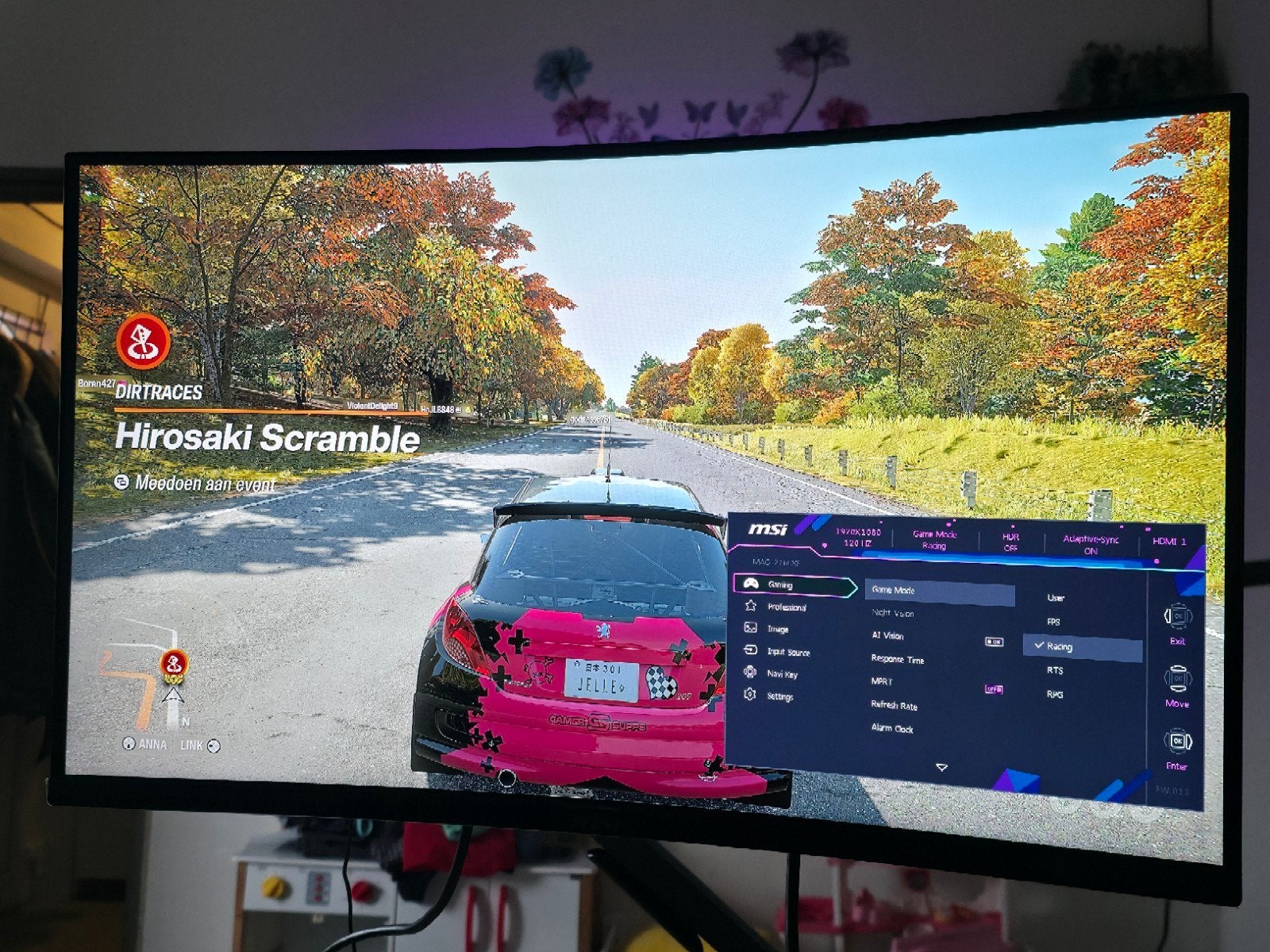 MSI 276CXF 27 INCH 280HZ, Enlèvement ou Envoi, Ultrawide