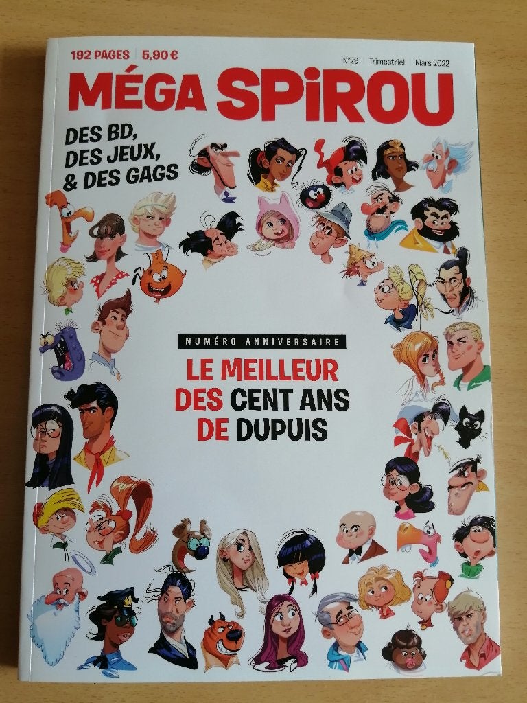 BD Méga Spirou : Le meilleur des 100 ans de Dupuis, Enlèvement ou Envoi, Comme neuf