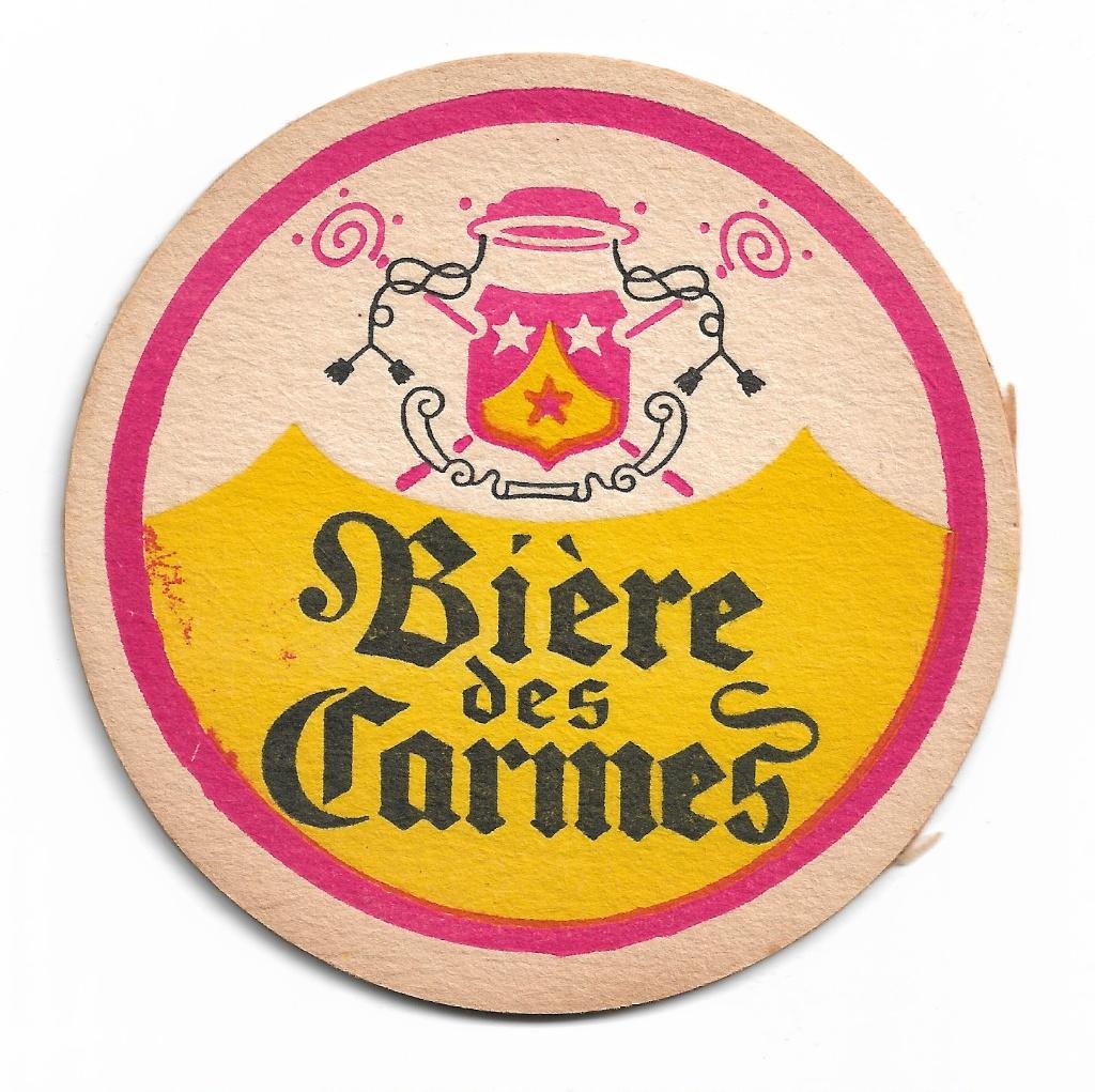 SB Bière des Carmes, Verzamelen, Ophalen of Verzenden, Zo goed als nieuw, Viltje(s)
