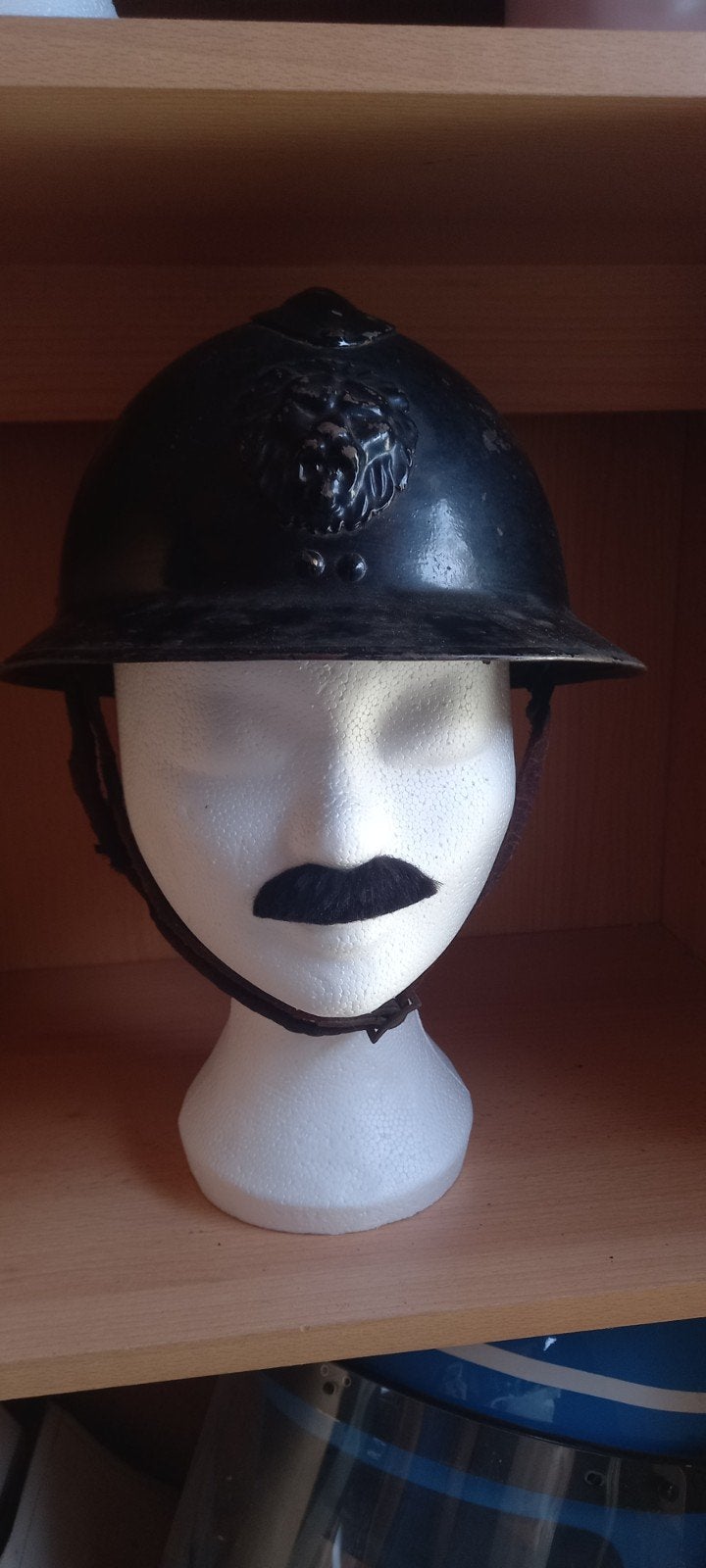 WW1 casque Adrian belge gendarmerie  officier, Collections, Enlèvement ou Envoi, Gendarmerie