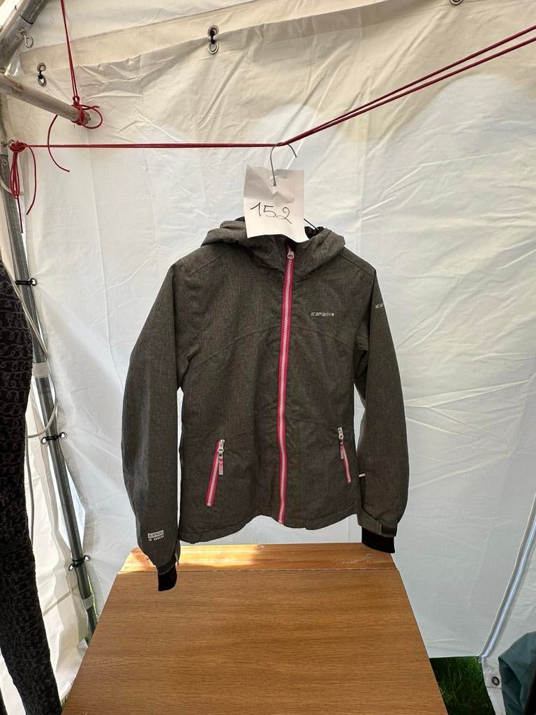 Jas maat 152 ice peak, Kinderen en Baby's, Kinderkleding | Maat 152, Ophalen, Zo goed als nieuw, Meisje, Jas