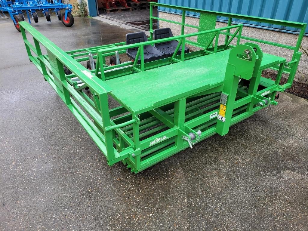Perspot plantmachine Basrijs, Ophalen
