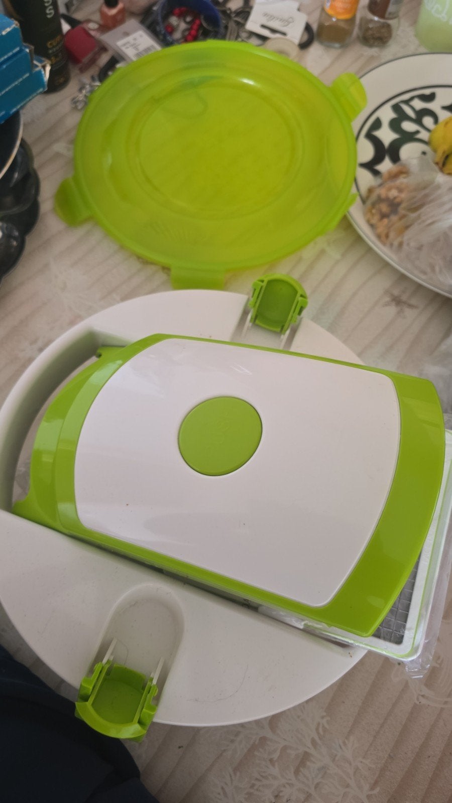 Coupe-légumes Nicer Dicer 12-en-1, Enlèvement ou Envoi