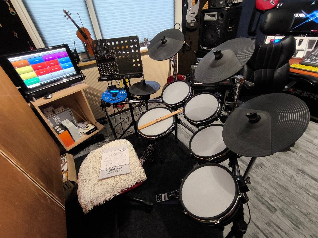 drumstel Fame, Muziek en Instrumenten, Ophalen, Zo goed als nieuw, Overige merken