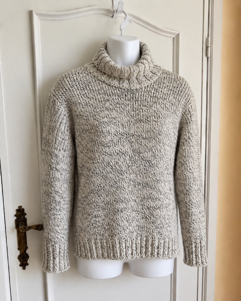 Italiaanse wollen coltrui – 100% wol maat L, Ophalen of Verzenden, Gedragen, Maat 52/54 (L), Meerkleurig