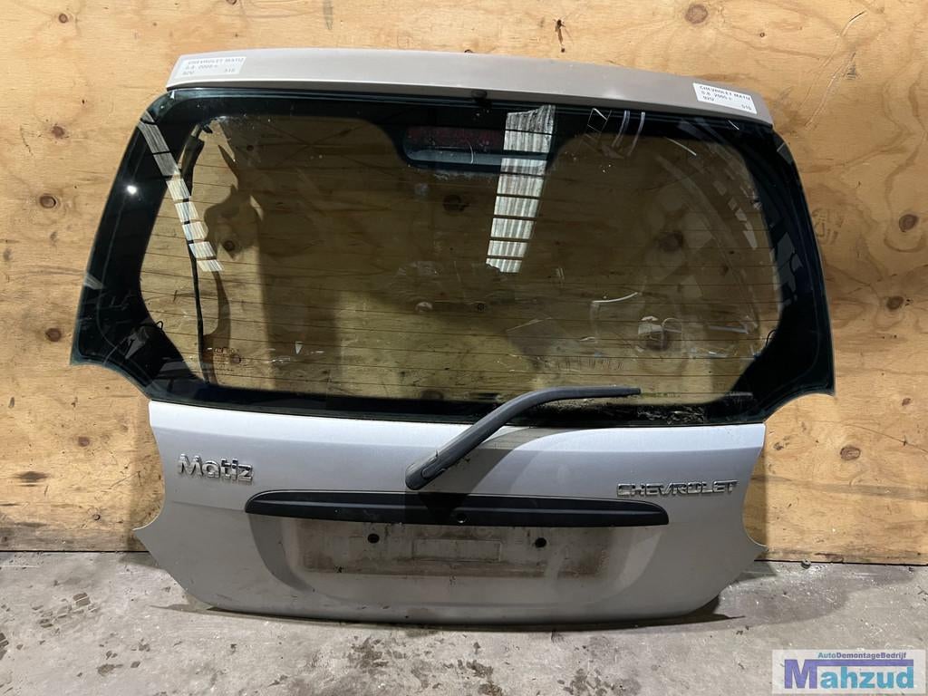 CHEVROLET MATIZ Zilver 92U achterklep 2005+, Gebruikt, Info@gm.com, Chevrolet, Deur